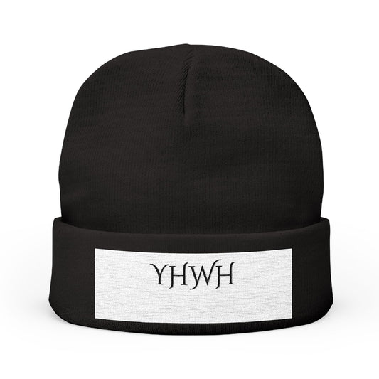 Beanie Hat Embroidered with YHWH Name for God