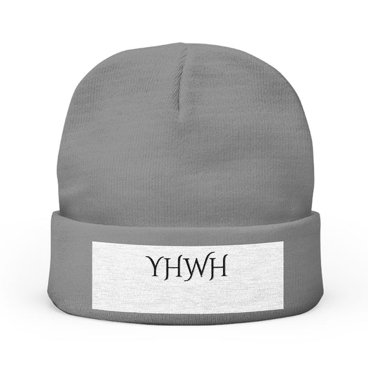 Beanie Hat Embroidered with YHWH Name for God